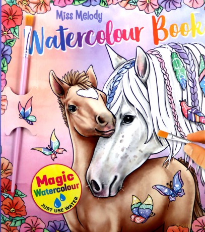 Kolorowanka Miss Melody Watercolour 12576A