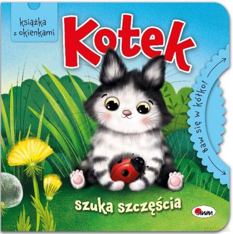 Kotek szuka szczęścia. Baw się w kółko - Katarzyna Vanevska [KSIĄŻKA]