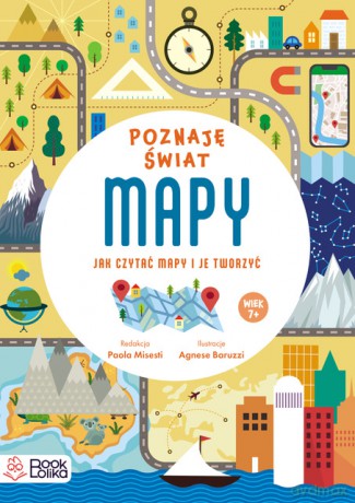 Mapy. Poznaję świat z naklejkami. - Paola Misesti [KSIĄŻKA]
