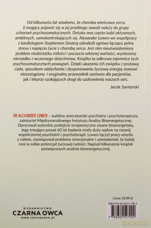 Miłość, seks i serce. Zadbaj o swoje zdrowie w codziennym stresie - Alexander Lowen [KSIĄŻKA]