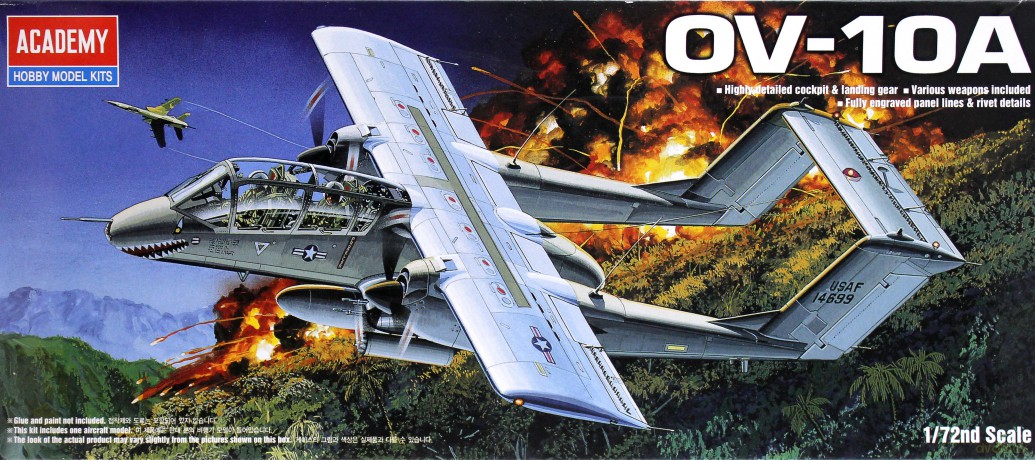 ACADEMY OV10 Bronco 1665 [MODELARSTWO]