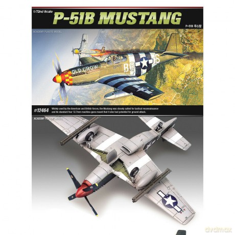 ACADEMY P51B Mustang 1667 [MODELARSTWO]