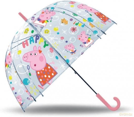Parasolka Peppa Pig przezroczysta 19 cali PP17100