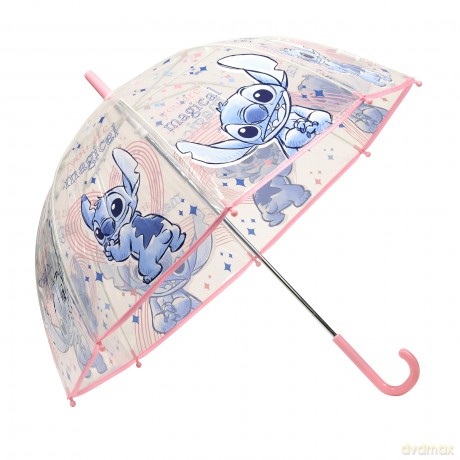 Parasolka Stitch przezroczysta 19 cali D07153MC