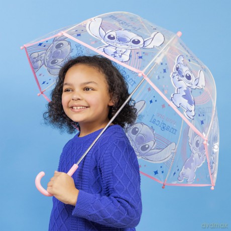 Parasolka Stitch przezroczysta 19 cali D07153MC