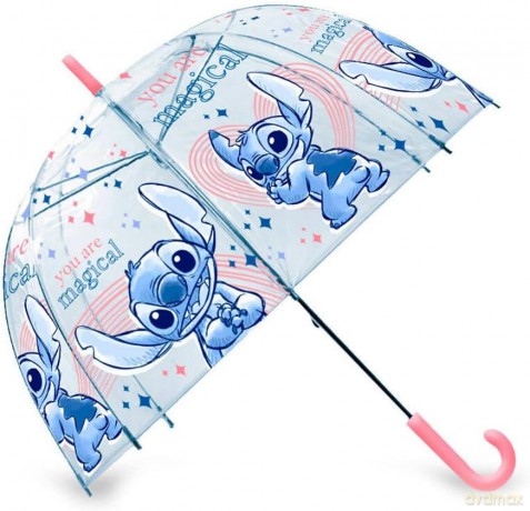 Parasolka Stitch przezroczysta 19 cali D07153MC