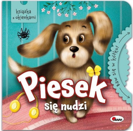 Piesek się nudzi. Baw się w kółko - Katarzyna Vanevska [KSIĄŻKA]