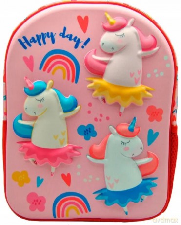 Plecak mały Unicorn Unicorn 3D KL11333