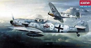 ACADEMY Messerschmitt Bf109G 1670 [MODELARSTWO]