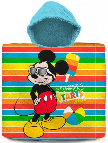 Poncho kąpielowe Mickey 120x60 MK-236P