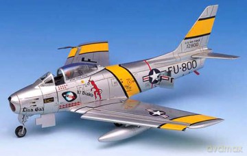 ACADEMY F86E Sabre "El Diablo" 1681 [MODELARSTWO]
