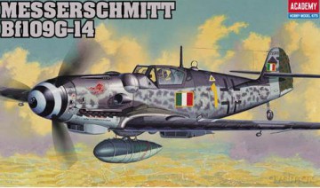 ACADEMY Messerschmit BF109G14 1682 [MODELARSTWO]