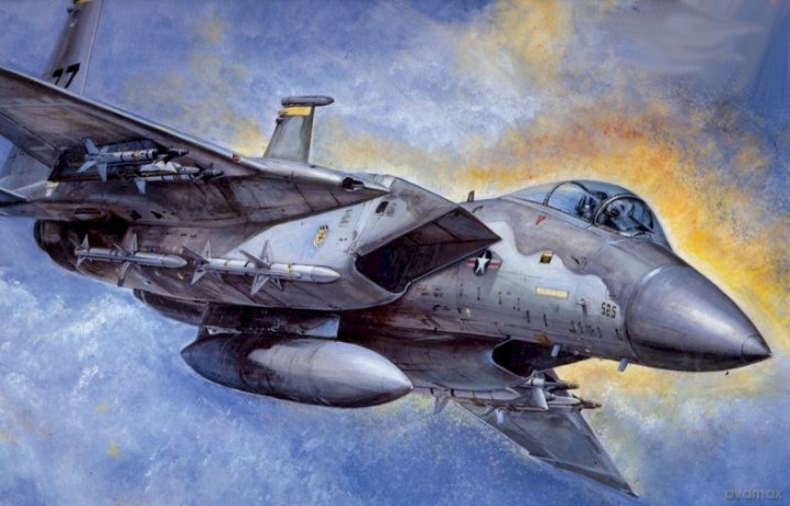 ACADEMY F15 CD Eagle 1685 [MODELARSTWO]