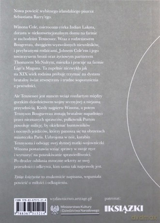 Tysiąc księżyców - Sebastian Barry [KSIĄŻKA]