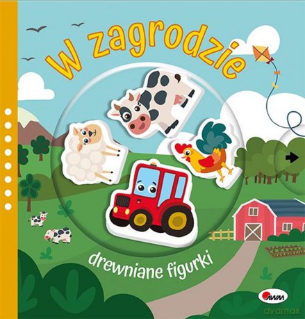 W zagrodzie. Drewniane figurki - Natalia Kawałko-Dzikowska [KSIĄŻKA]