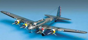 ACADEMY B17B Flying Fortress 2106 [MODELARSTWO]