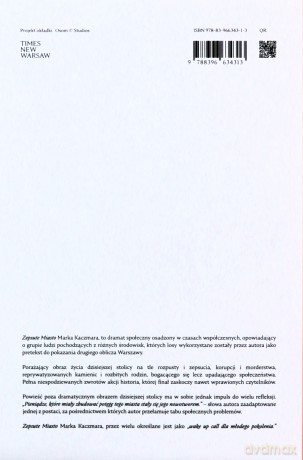 Zepsute miasto - Marek Kaczmar [KSIĄŻKA]