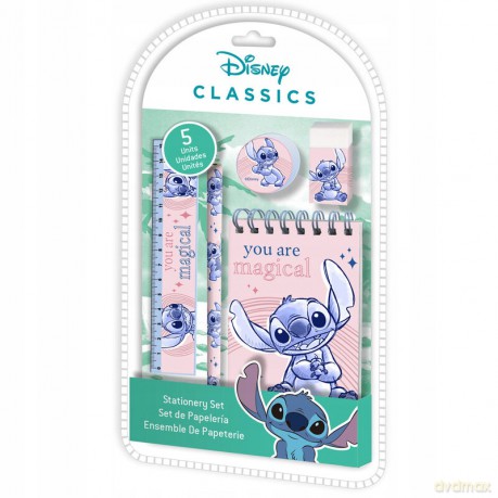 Zestaw piśmienniczy Stitch 5 elelmentów ST00011