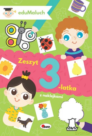 Zeszyt 3-latka. EduMaluch - Natalia Kawałko-Dzikowska [KSIĄŻKA]