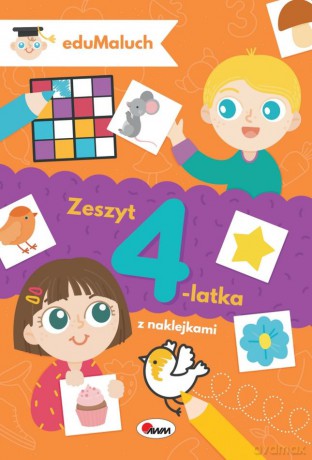 Zeszyt 4-latka. EduMaluch - Natalia Kawałko-Dzikowska [KSIĄŻKA]