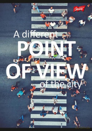 Zeszyt A4 80k kratka point of view mix pakiet 10 sztuk