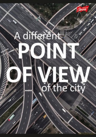 Zeszyt A4 80k linia point of view mix pakiet 10 sztuk