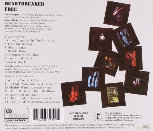 Free: Heartbreaker Remaster [CD]