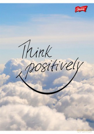 Zeszyt A5 32k 3-linia dwukolorowa positivity mix pakiet 15 sztuk