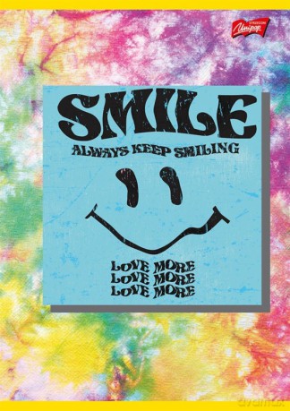Zeszyt A5 32k kratka keep smiling mix pakiet 15 sztuk