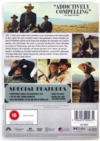 1923 - A Yellowstone Origin Story Season 1 [3xDVD]