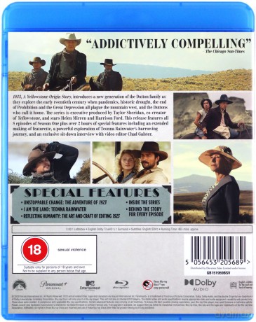 1923 - A Yellowstone Origin Story Season 1 [3xBlu-Ray]