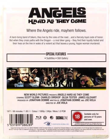 Angels Hard As They Come [Blu-Ray]