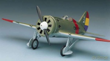 ACADEMY Polikarpov I16 Type 10 2127 [MODELARSTWO]