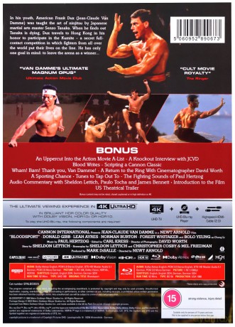 Bloodsport (Limited) Mediabook (Artwork A) (Krwawy sport) [Blu-Ray 4K]