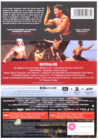 Bloodsport (Limited) Mediabook (Artwork B) (Krwawy sport) [Blu-Ray 4K]