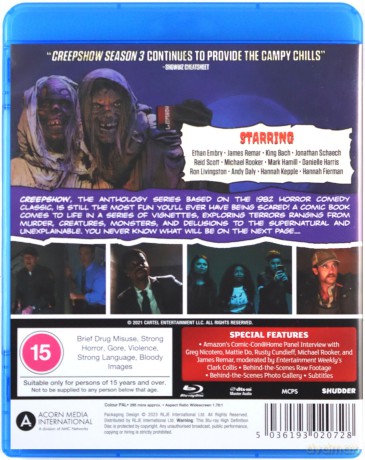 Creepshow Season 3 [Blu-Ray]