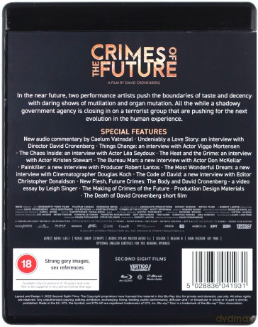 Crimes Of The Future (Zbrodnie przyszłości) [Blu-Ray]