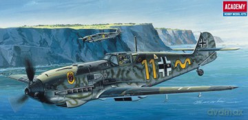 ACADEMY Messerschmitt Me109E "Emil" 2133 [MODELARSTWO]