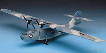 ACADEMY PBY4 Catalina 2136 [MODELARSTWO]