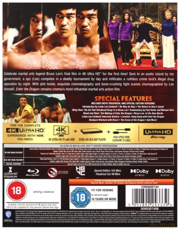 Enter The Dragon (Wejście smoka) [Blu-Ray 4K]+[Blu-Ray]