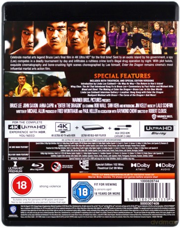 Enter The Dragon (Wejście smoka) [Blu-Ray 4K]+[Blu-Ray]