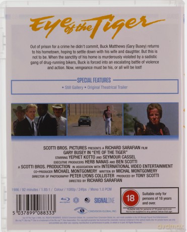Eye Of The Tiger (Oko tygrysa) [Blu-Ray]