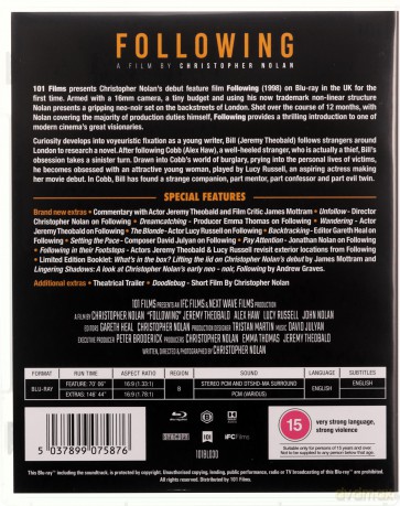 Following (Limited) (Śledząc) [Blu-Ray]