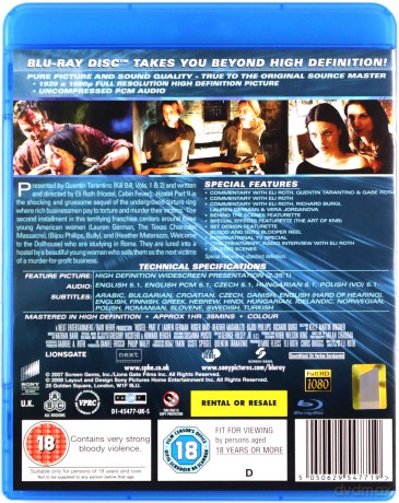 Hostel Part II - Unseen Edition [Blu-Ray]