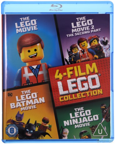 Lego Movie Collection (4 Films) [Blu-Ray]