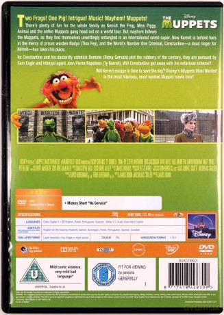 Muppety: Poza prawem [DVD]