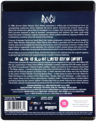 Ringu (Limited) (The Ring: Krąg) [Blu-Ray 4K]