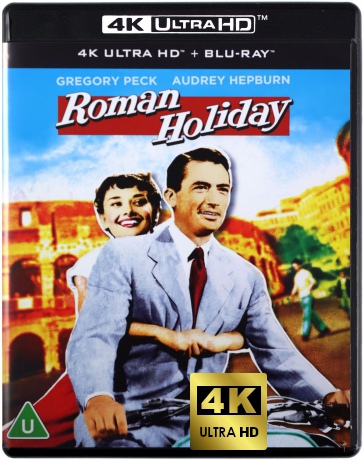 Roman Holiday (Rzymskie wakacje) [Blu-Ray 4K]