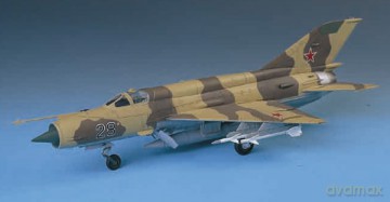 ACADEMY MIG21 Fishbed J 2171 [MODELARSTWO]