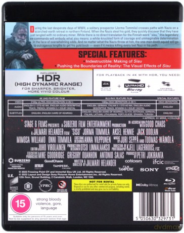 Sisu [Blu-Ray 4K]